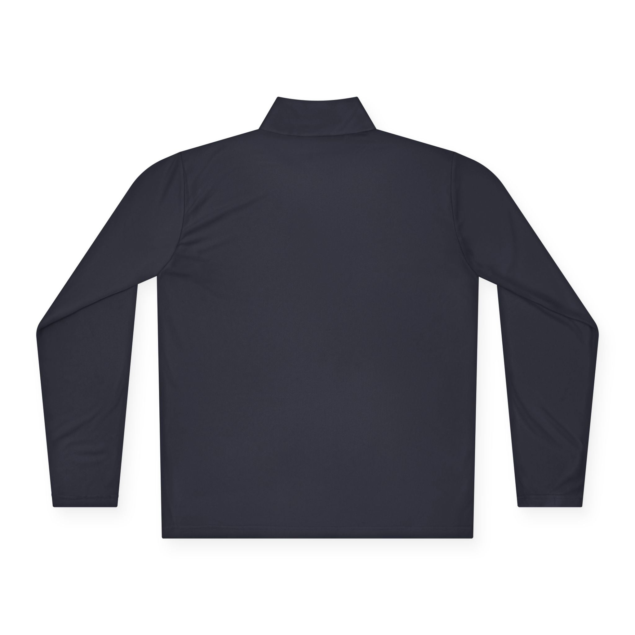 Quarter-Zip Pullover — Embroidered Green Crest Logo