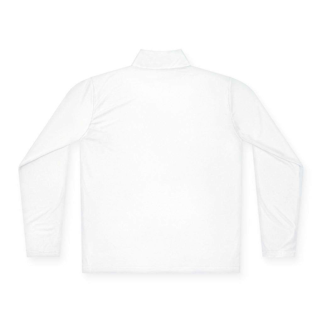 Quarter-Zip Pullover — Embroidered Green Crest Logo