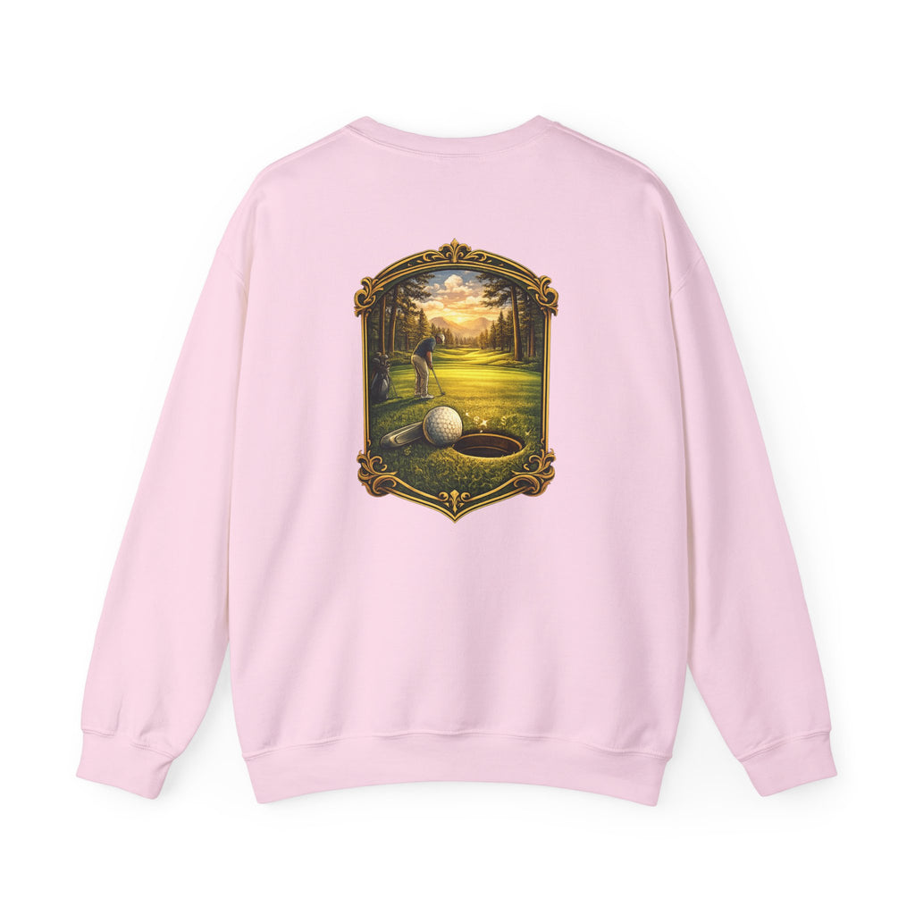 Golf Crest Crewneck Sweatshirt – Vintage Golf Course Shield Design