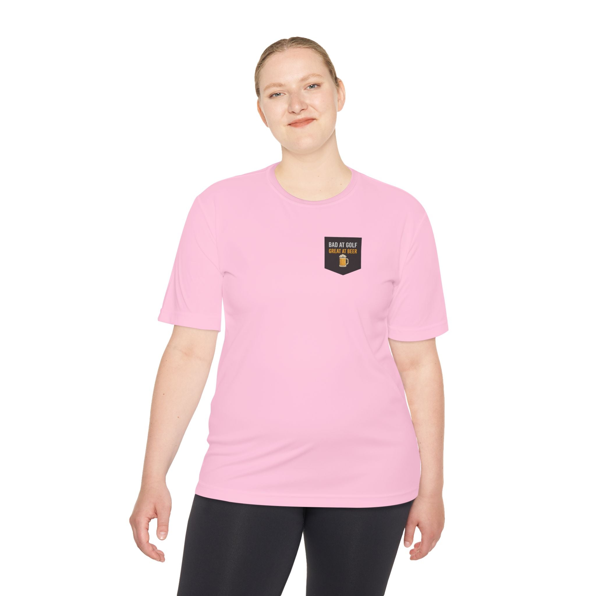 Bad at Golf, Great at Beer Moisture-Wicking Tee