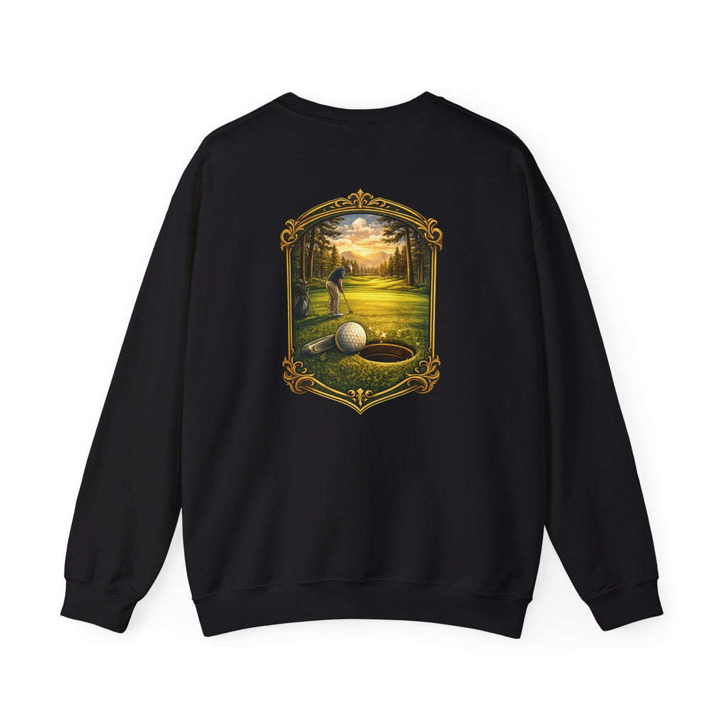 Golf Crest Crewneck Sweatshirt – Vintage Golf Course Shield Design