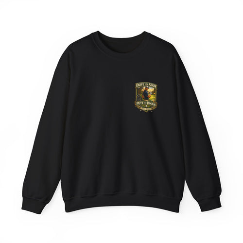 Golf Crest Crewneck Sweatshirt – Vintage Golf Course Shield Design