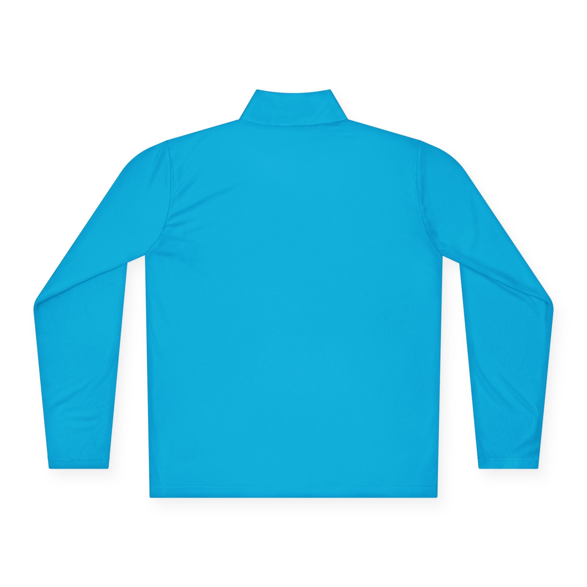 Quarter-Zip Pullover — Embroidered Green Crest Logo
