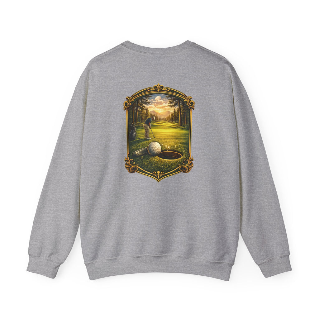 Golf Crest Crewneck Sweatshirt – Vintage Golf Course Shield Design